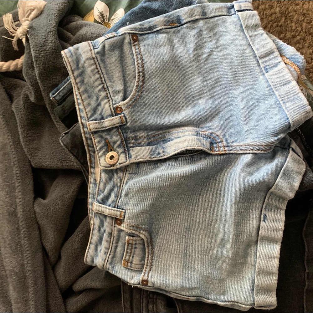 Bull head mom jeans shorts